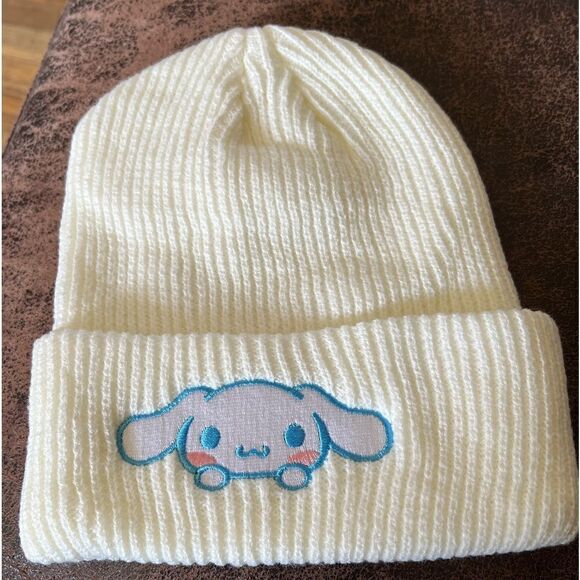 Cinnamoroll Cuff Ribbed Beanie OSFM - Picture 1 of 6